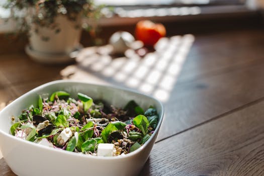 ensalada queso