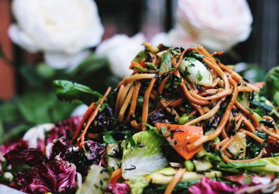 pasta con verduras