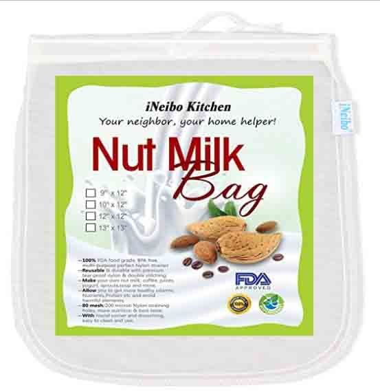 bolsa leche vegetal